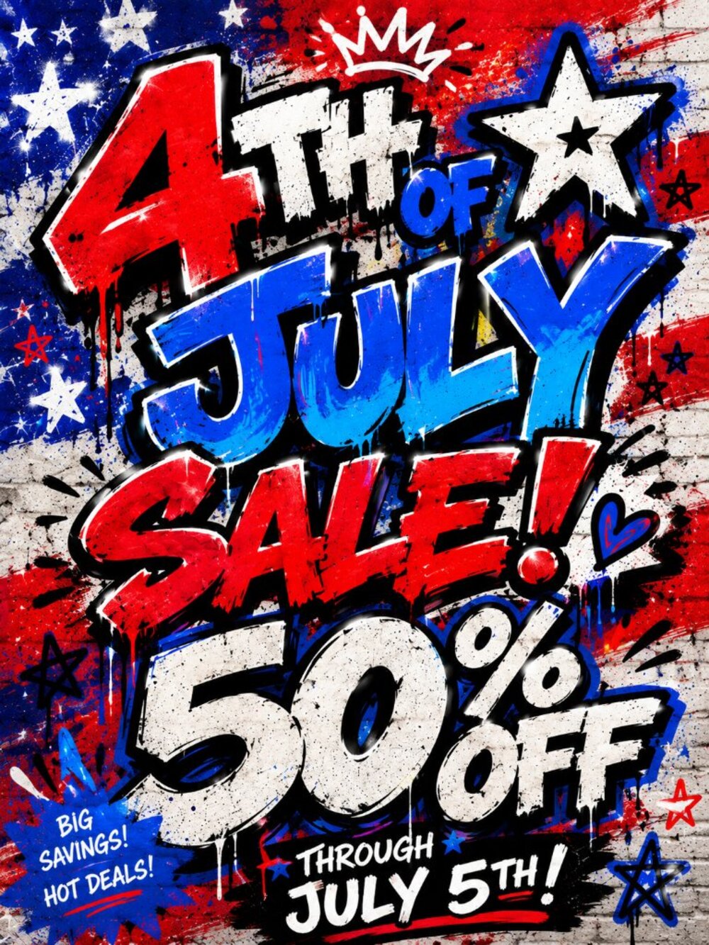 50% off SALE!